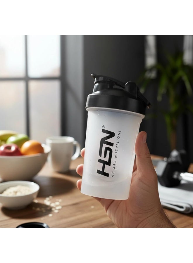 HSN Pro Shaker Rocket We Are Nutrition! BPA Free | 400 ml | Transparent Black | Mixer Cup with Mixer Ball | Airtight Seal and Anti-Leak Stopper | Odor Free | Easy Cleaning - Image 2